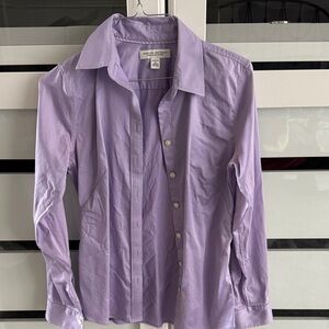 Banana Republic Lavender Button-Up Shirt